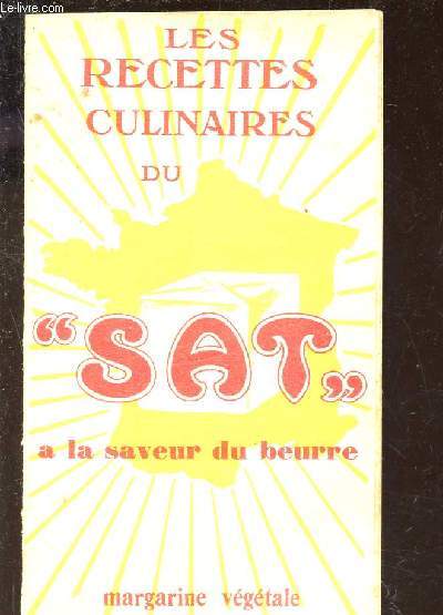 LES RECETTES CULINAIRES 