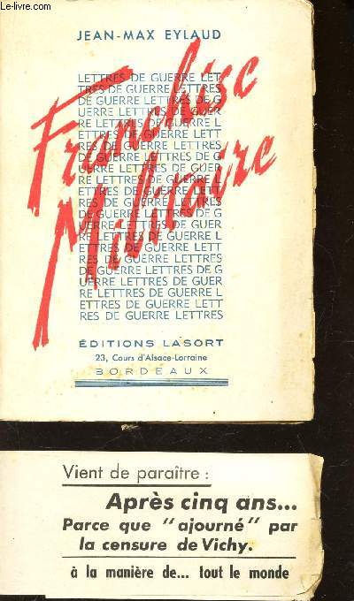 FRANCHISE MILITAIRE - LETTRES DE GUERRE.