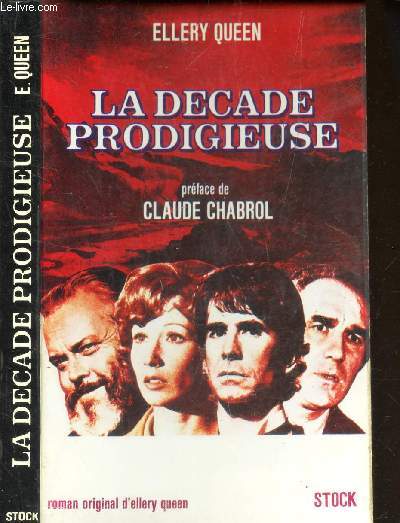 LA DECADE PRODIGIEUSE - ROMAN ORIGINAL D'ELLERY QUEEN.