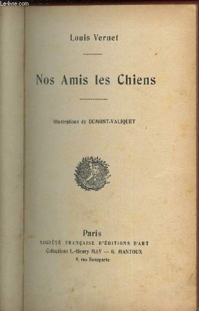 NOS AMIS LES CHIENS.