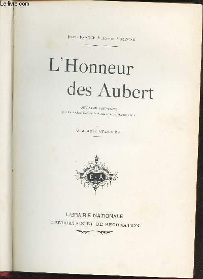 L'HONNEUR DES AUBERT.