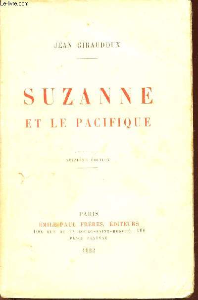 SUZANNE ET LE PACIFIQUE / 16e EDITION.