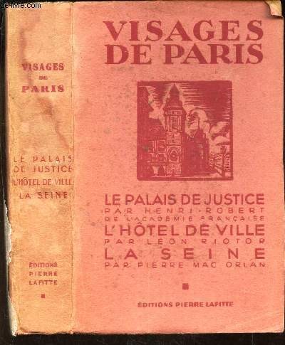 LE PALAIS DE JUSTICE + L'HOTEL DE VILLE + LA SEINE.