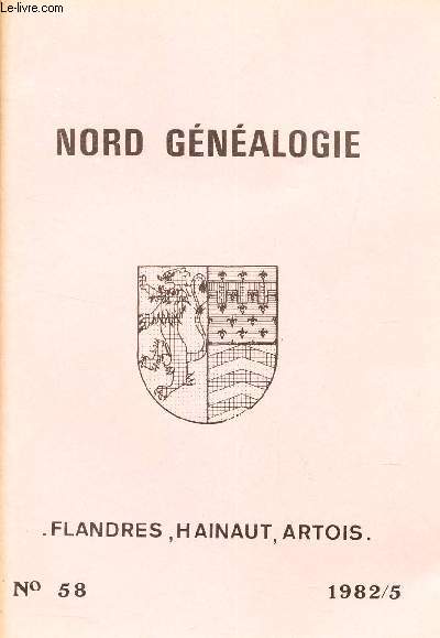 NORD GENEALOGIE - N 58 - 1982/5