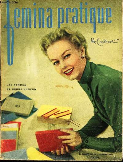 FEMINA PRATIQUE - N19 JANVIER 1953 / LES FEMMES DE BONNE HUMEUR