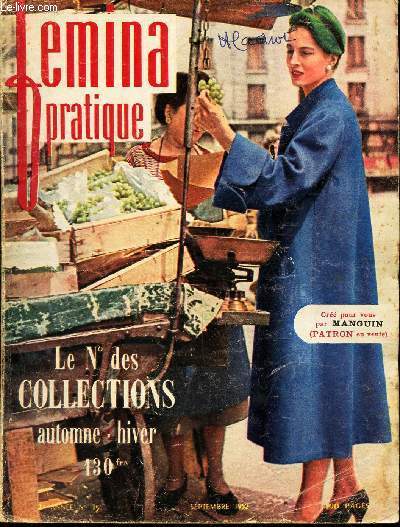 FEMINA PRATIQUE - N 15 DE SEPTEMBRE 1952 / LE N DES COLLECTIONS