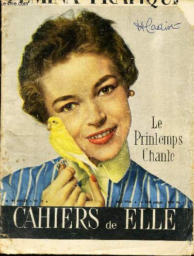 FEMINA PRATIQUE - N34 DE MAI 1954 / LE PRINTEMPS CHANTE