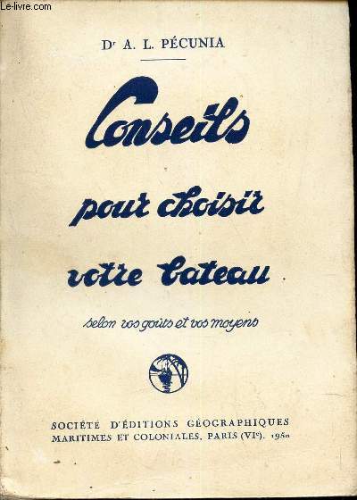 CONSEILS POUR CHOISIR VOTRE BATEAU