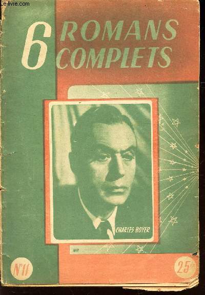 MAGAZINE : 6 ROMANS COMPLETS - TOUS LES JEUDIS FILMS COMPLET N123 -N124- N125- N126- N128- N129