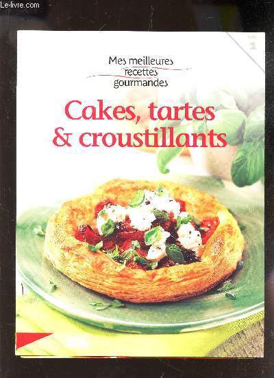 CAKES, TARTES ET CROUSTILLANTS / COLLECTION : MES MEILLEURS RECETTES GOURMANDES / Tarte au saumon fum - Scones au ssame et au cheddar rape - Crabe aux lentilles corail - Tourte aux pinards et au bacon - Cake de pques - Etc...