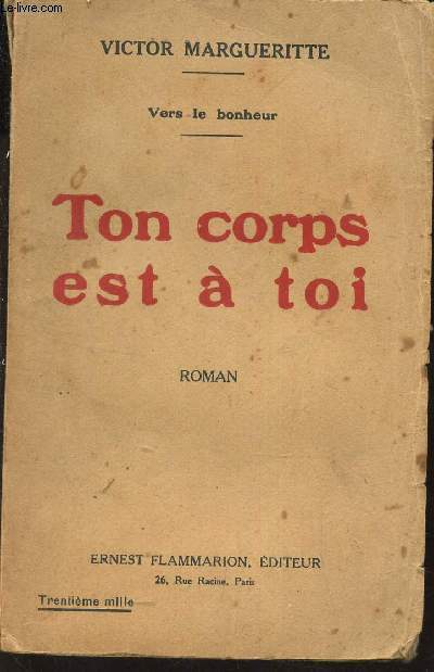 TON CORPS EST A TOI / VERS LE BONHEUR