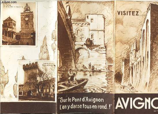 UN PLAN DEPLIANT AVIGNON ... ET LE DEPARTEMENT DE VAUCLUSE.