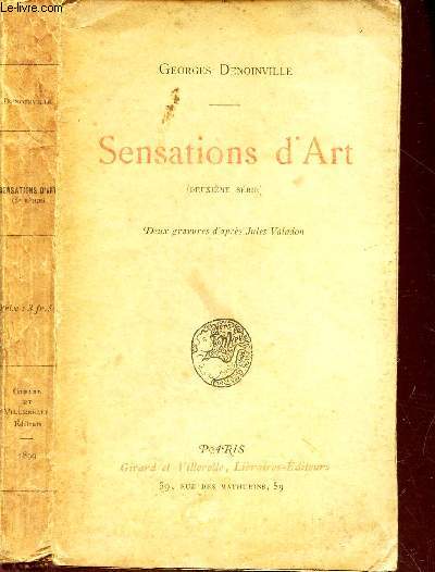 SENSATIONS D'ART - (deuxieme serie).