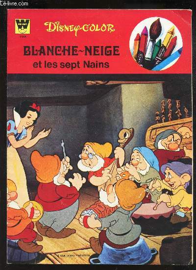 BLANCHE-NEIGE ET LES SEPT NAINS - DISNEY COLORS.