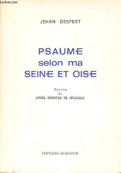 PSAUME SELON MA SEINE ET OISE -