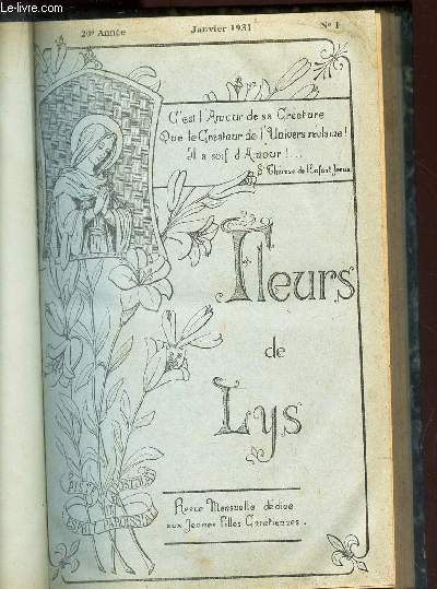 FLEURS DE LYS - ANNEE 1931. (LOT DE 2 NUMEROS).