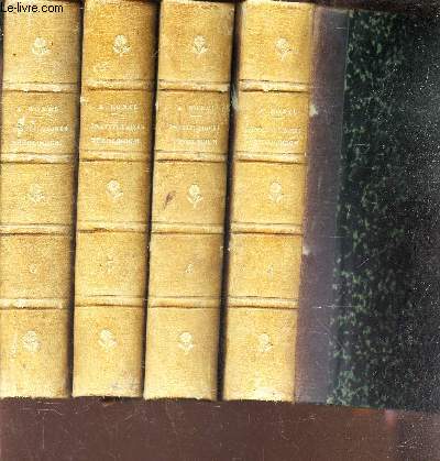 INSTITUTIONES THEOLOGICAE - EN 4 VOLUMES : tomes 3 + 4 + 5 + 6. / SOMMAIRE COMPLET EN NOTICE.