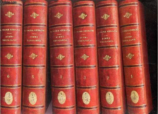 SUMMA PHILOSOPHICA / EN 8 VOLUMES (TOMES 18 ). SOMMAIRE EN NOTICE.