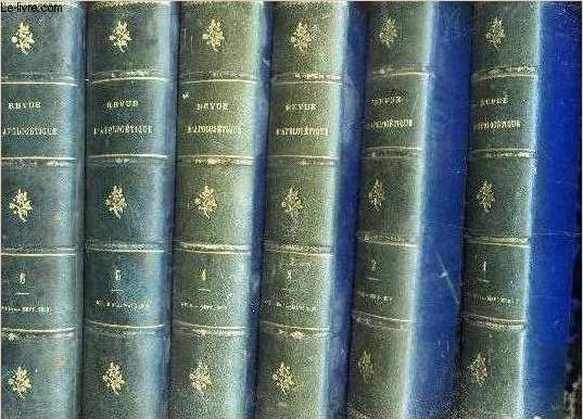 REVUE PRATIQUE D'APOLOGETIQUE - EN 6 VOLUMES - (TOMES 1  6) - DE OCTOBRE 1905  SEPTEMBRE 1908.