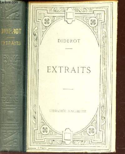 EXTRAITS - PUBLIES AVEC INTRODUCTION, DES NOTICES ET DES NOTES PAR JOSEPH TEXTE.