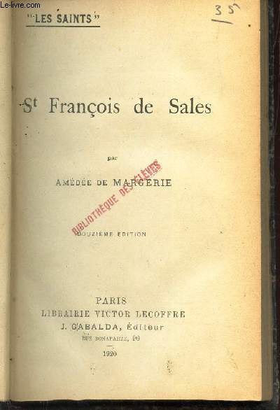 ST FRANCOIS DE SALES / 