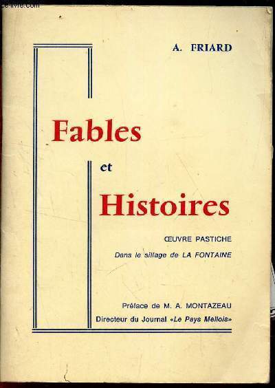 FABLES ET HISTOIRES -
