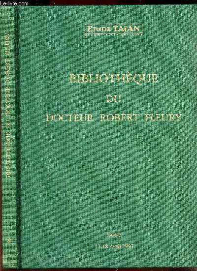 BIBLIOTHEQUE DU DOCTEUR ROBERT FLEURY - PARIS - 17-18 AVRIL 1997. (1ere PARTIE)