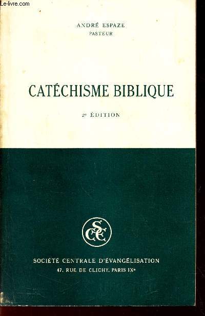CATECHISME BIBLIQUE