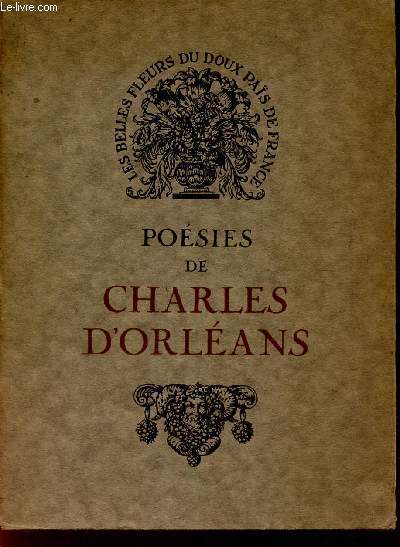 POESIES DE CHARLES D'ORLEANS