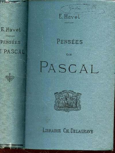 PENSEES DE PASCAL