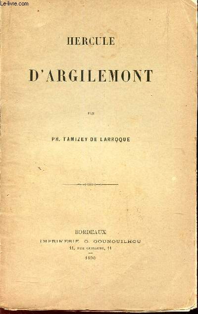HERCULE D'ARGILEMONT