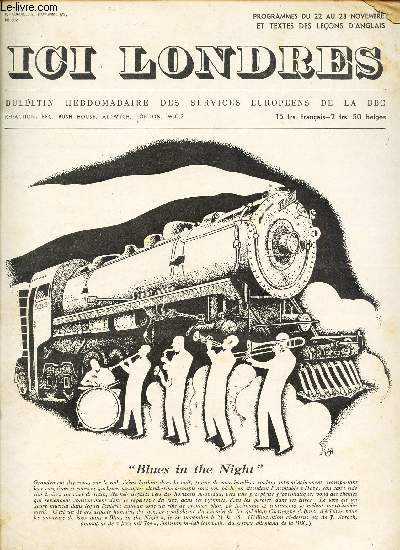 ICI LONDRES - N302 - 20 NOVEMBRE 1953 / 