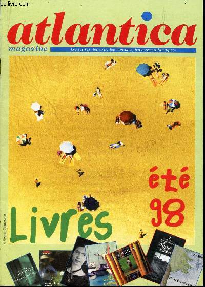 ATLANTICA MAGAZINE - CATALOGUE LIVRES ETE 98.