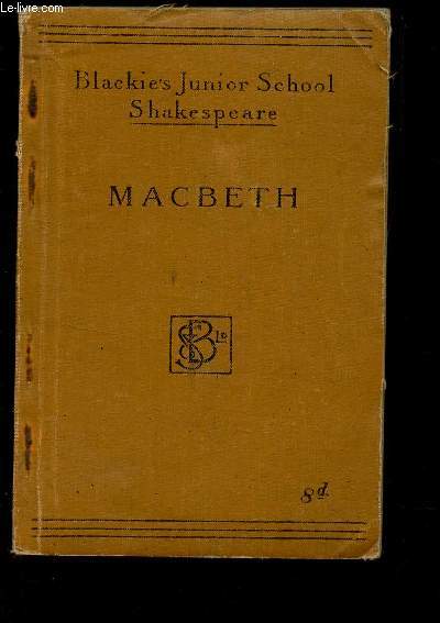 THE TRAGEDY OF MACBETH.