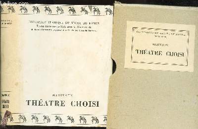 THEATRE CHOISI. / Collection Classique du Milieu du Monde.