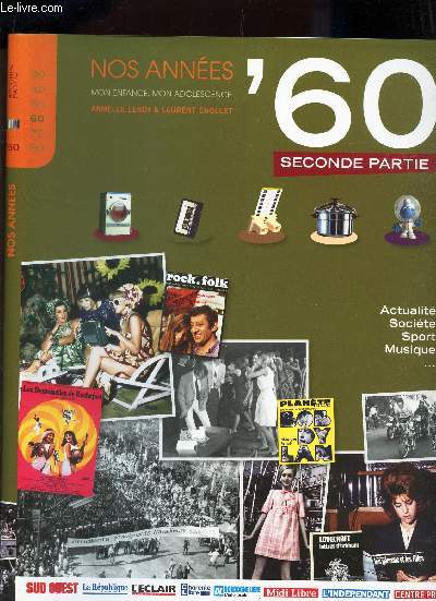 NOS ANNEES'60 - SECONDE PARTIE / Actualit, socit, Sport, Musique ...