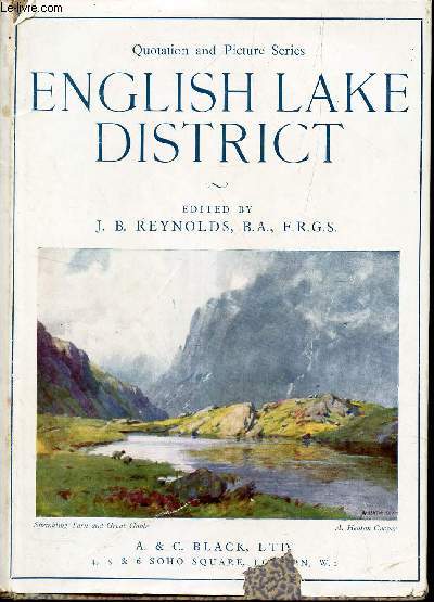THE ENGLISH LAKE DISTRICT / QUOTAYION AND PICTURE SERIES.