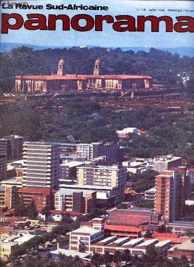 PANORAMA - N105 - juil 1980 / Les frontieres de la Foi / TRAX en long et en large / Changement de Constitution en Afrique du Sud / Afrique du sud: une evolution en profondeur / Natal: la route de la cote etc...