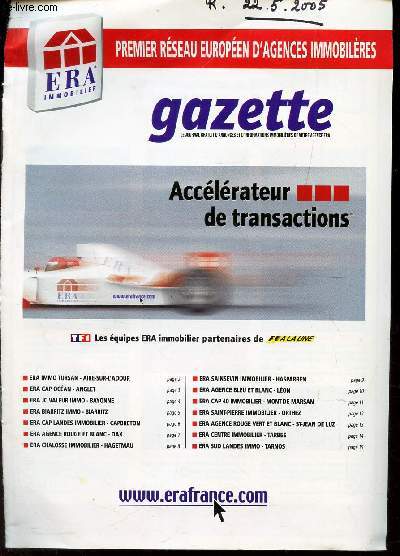 PLAQUETTE : 