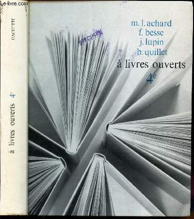 A LIVRES OUVERTS - 4e.