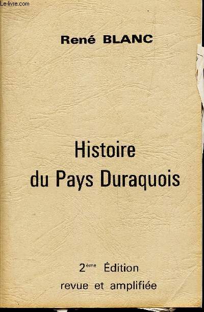 HISTOIRE DU PAYS DURAQUOIS