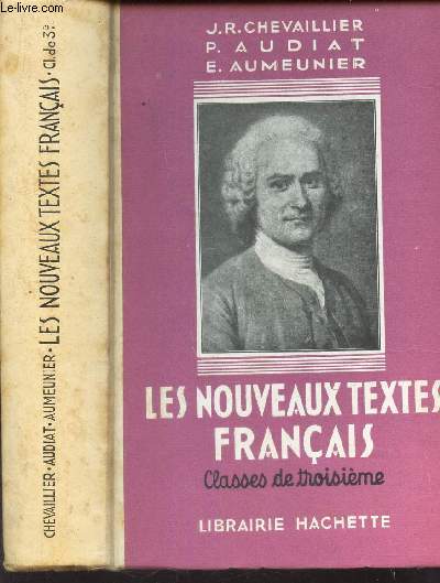 LES NOUVEAUX TEXTES FRANCAIS - CLASSE DE TROISIEME