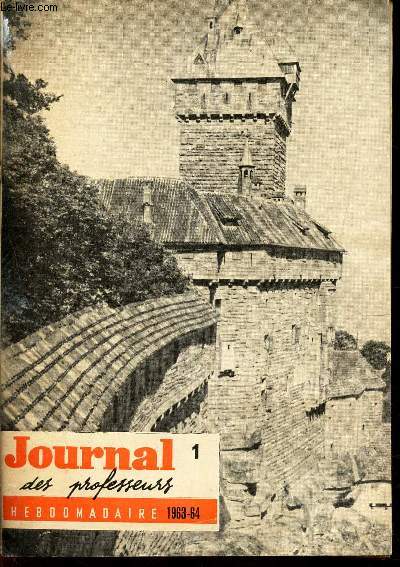 JOURNAL DES PROFESSEURS -1 - 1963-64