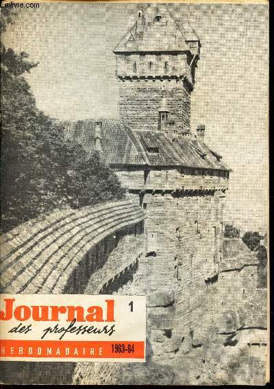 JOURNAL DES PROFESSEURS - 1 - 1963-64
