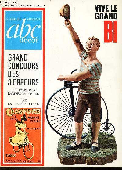 ABC DECOR - N41 - MARS 1968 / GRAND CONCOURS DES _ ERREURS / LE TEMPS DES LAMPES A HUILE / VIVE LA PETITE REINE / VIVE LE GRAND BI etc...