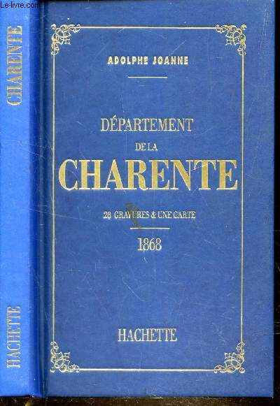 DEPARTEMENT DE LA CHARENTE - 1868.