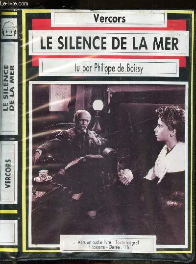 LE SILENCE DE LA MER : COFFRET D'UNE CASSETTE AUDIO - (1 H)