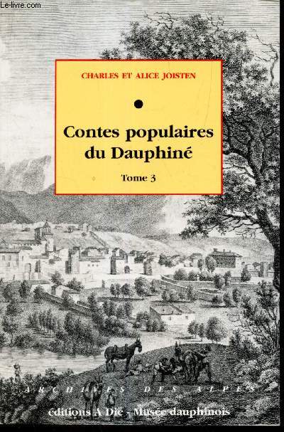 CONTES POPULAIRES DU DDAUPHINE - TOME 3.