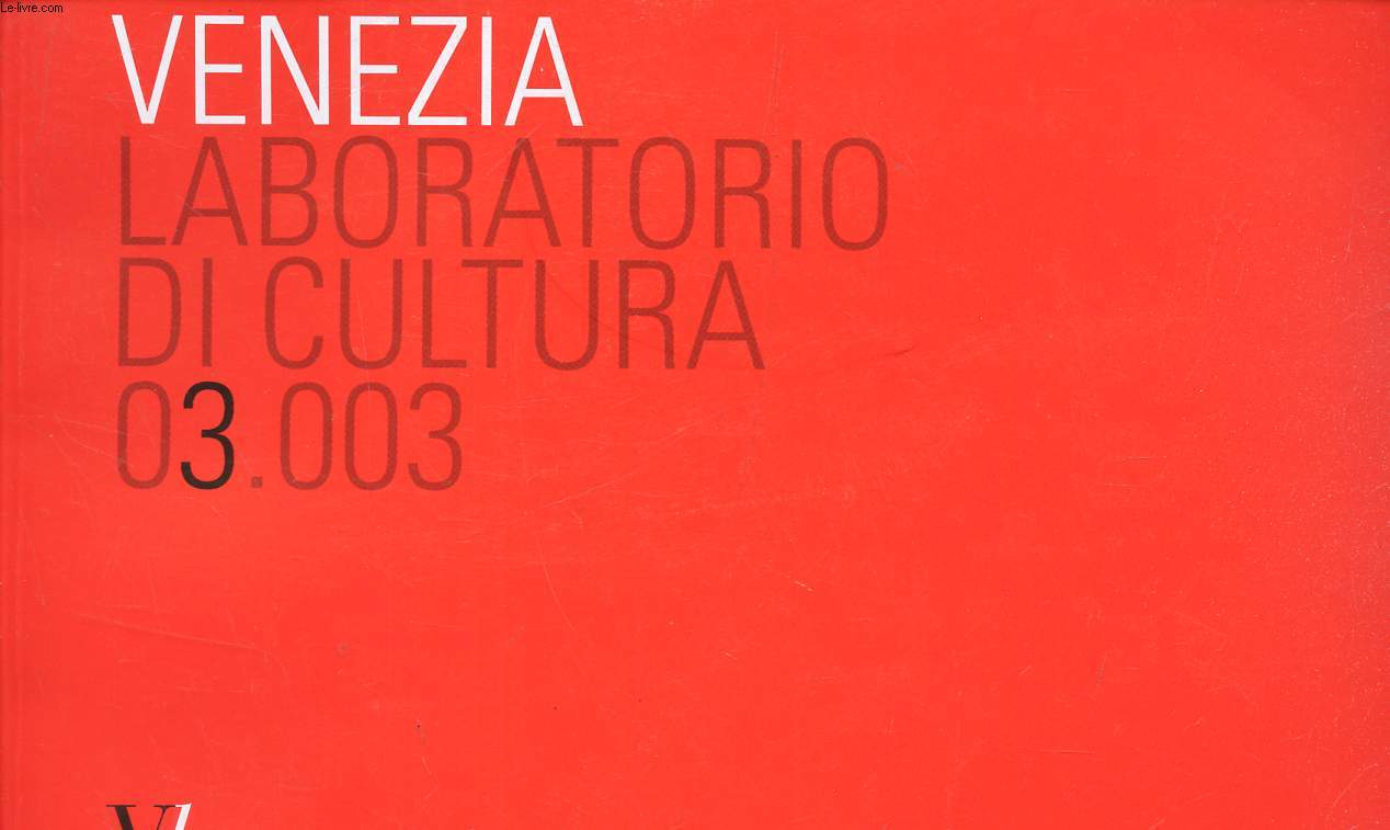 VENEZIA - LABORATORIO DI CULTURA 03.003.