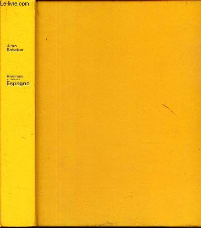HOMMES ET CITES DE L'ESPAGNE